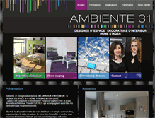 Tablet Screenshot of ambiente31.com